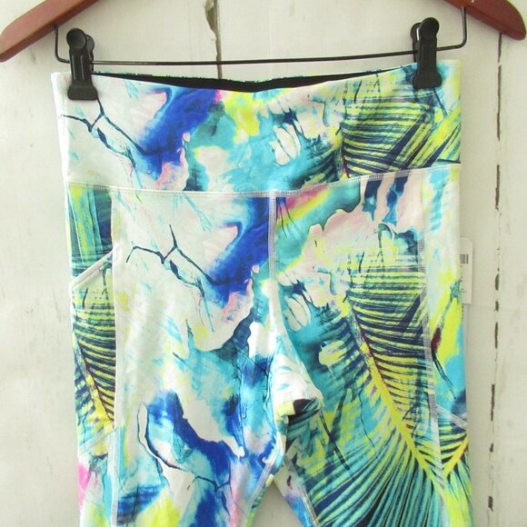 New Soma Sport Leggings S Small High Waisted Rise Crop Yoga Running Athleisure - Picture 2 of 6